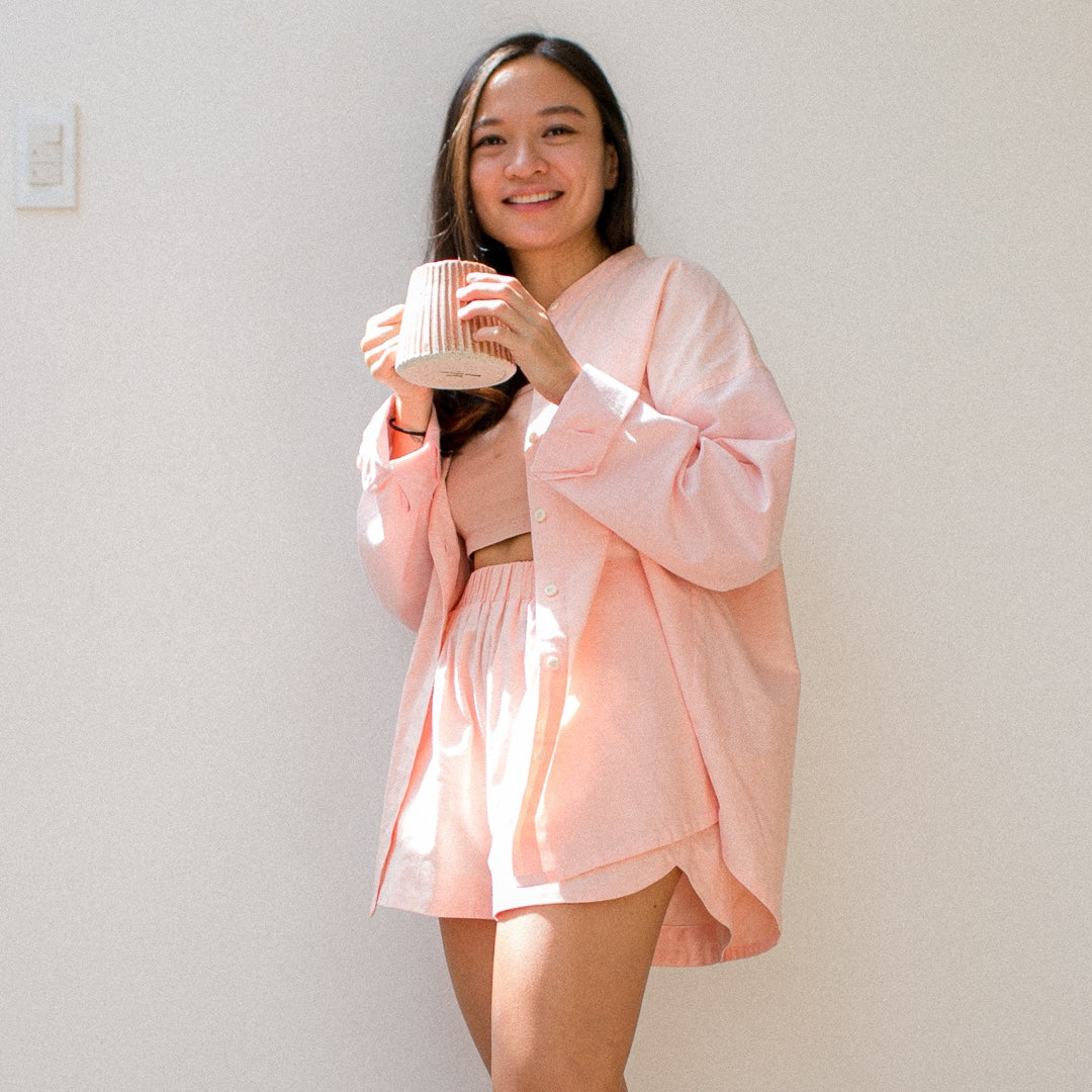 Chambray Shorts