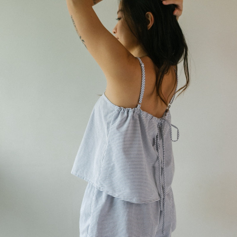 Striped Cami Crop