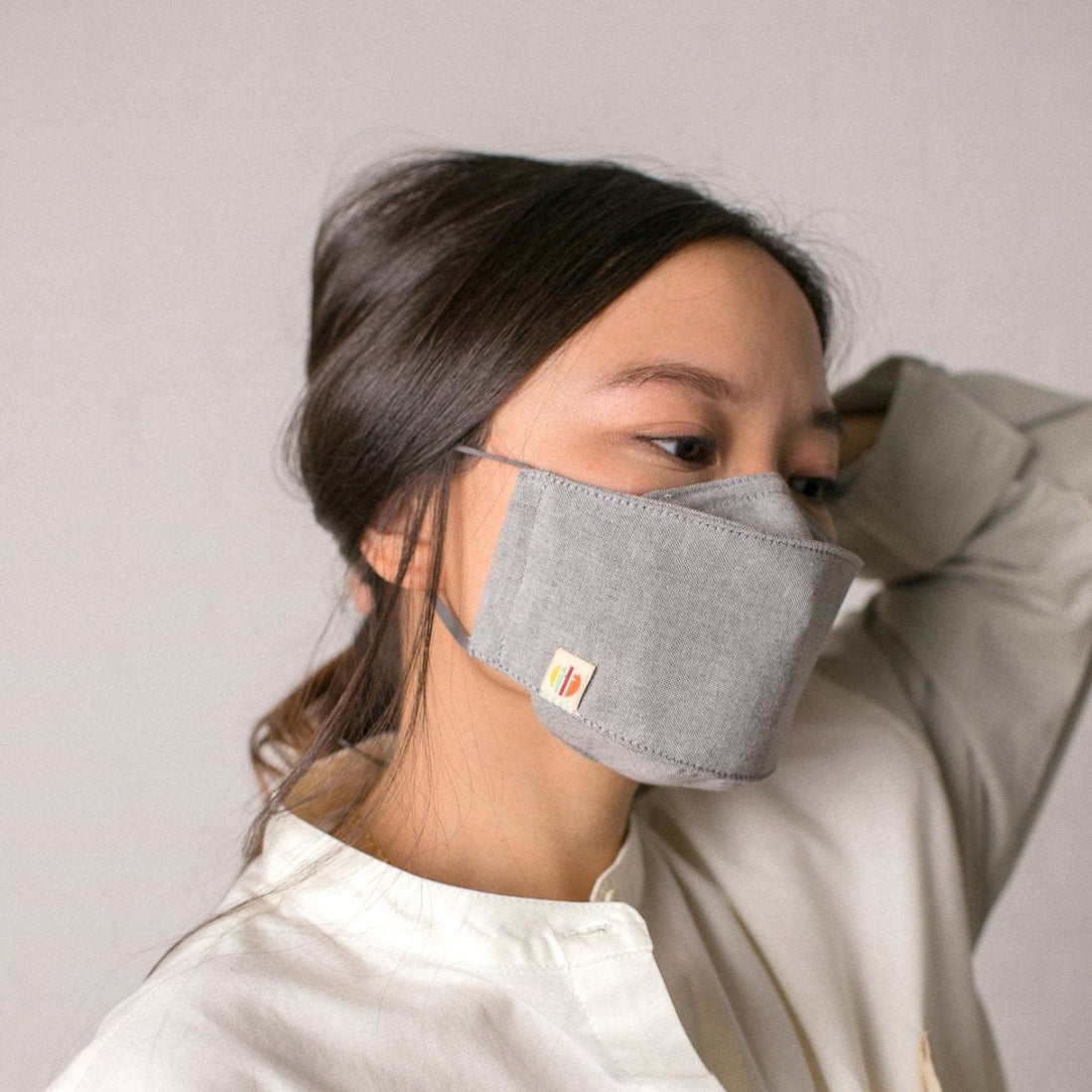 Washable Chambray Mask (2-Pack)