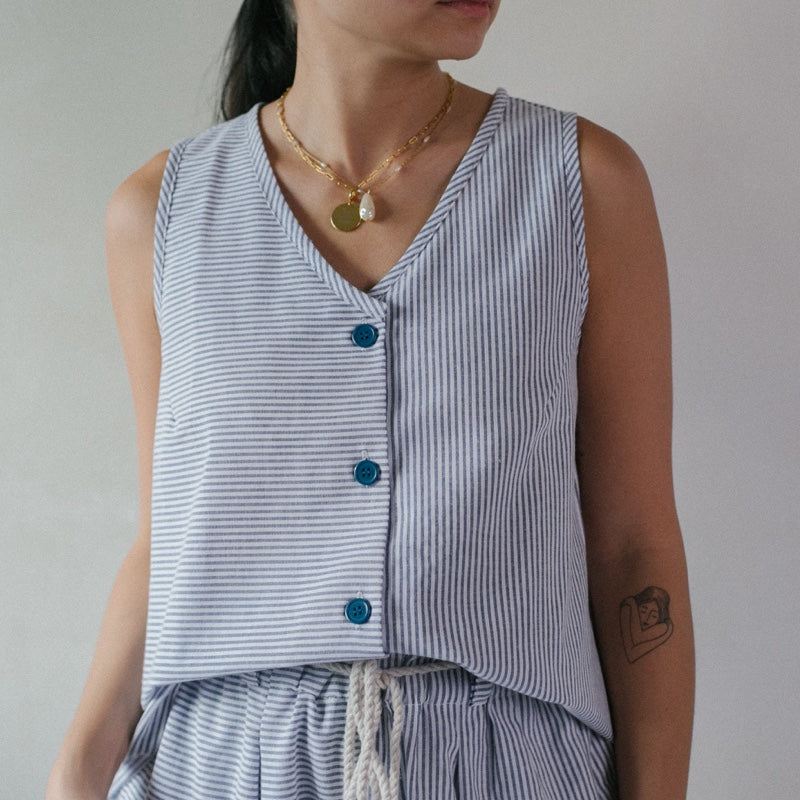 Striped Vest