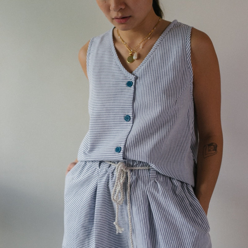 Striped Vest